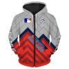 Toronto Blue Jays Hoodie 3D Baseball Zip Hoodie for Fans Toronto Blue Jays Hoodie 3D Baseball Zip Hoodie for Fans 0