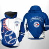 Toronto Blue Jays MLB Classic 3D Hoodie Zipper Hoodie 0