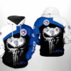 Toronto Blue Jays MLB Skull Punisher 3D Hoodie Zipper Hoodie Toronto Blue Jays MLB Skull Punisher 3D Hoodie Zipper Hoodie 0