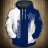 Toronto Maple Leafs 3D Hoodie Zip Hoodie NHL 3D All Over Print Hoodie Zip Hoodie 1