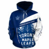 Toronto Maple Leafs Hoodie 3D Zip Hoodie Gift for Fans Toronto Maple Leafs Hoodie 3D Zip Hoodie Gift for Fans 0