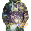 Totoro In Forest Hoodie 3D 0