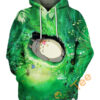 Totoro Sleeping Hoodie 3D 0