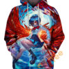 Touka Kirishima Tokyo Ghoul Hoodie 3D 0