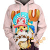 Trafalgar Law And Chopper Hoodie 3D 0