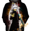 Trafalgar Law Illustration Hoodie 3D 0