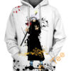 Trafalgar Law Watercolor Hoodie 3D 0
