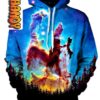 Tree Space Unisex 3D Hoodie 0