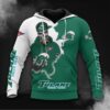 Tulane Green Wave Hoodie Long Sleeve Zip Hoodie for Fan Tulane Green Wave Hoodie Long Sleeve Zip Hoodie for Fan 0
