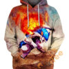 Typhlosion Hoodie 3D 0