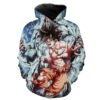 Ultra Instinct Goku Dragon Ball Super Goku Hoodie 3D 0