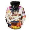 Ultra Instincts Goku Dragon Ball Super Goku Hoodie 3D 0