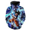 Ultra Instincts Goku Kamehameha Dragon Ball Super Hoodie 3D 0