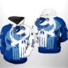 Vancouver Canucks Nhl Team Skull 3D All Over Print Zip Up Hoodie Option Vancouver Canucks NHL Team Skull 3D All Over Print Zip up Hoodie Option 1