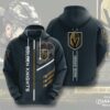 Vegas Golden Knights Custom All Over Print Hoodie 3D 0