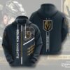 Vegas Golden Knights NHL Vegas Golden Knights 3D All Over Print Zip up Hoodie Option 1