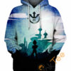 Vegeta Blue Hoodie 3D 0