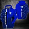 VfL Bochum 3D All Over Print Zip up Hoodie Option 1