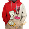 Vulpix And Ninetales All Over Print Hoodie 3D Vulpix And Ninetales All Over Print Hoodie 3D 0