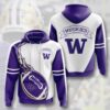 Washington Huskies Custom Hoodie 3D 0