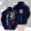 Washington Nationals CustomSport All Over Print Hoodie 3D 1 0
