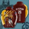 Washington Redskins Custom Sport All Over Print Hoodie 3D Style 1 0
