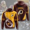 Washington Redskins Custom Sport All Over Print Hoodie 3D Style 11 Washington Redskins Custom Sport All Over Print Hoodie 3D Style 11 0