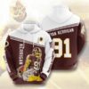 Washington Redskins Custom Sport All Over Print Hoodie 3D Style 2 Washington Redskins Custom Sport All Over Print Hoodie 3D Style 2 0