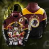 Washington Redskins Custom Sport All Over Print Hoodie 3D Style 5 Washington Redskins Custom Sport All Over Print Hoodie 3D Style 5 0