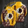 Washington Redskins Custom Sport All Over Print Hoodie 3D Style 9 Washington Redskins Custom Sport All Over Print Hoodie 3D Style 9 0