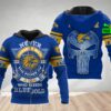 West Coast Eagles Afl 3D Hoodie With Personalized Never Underestimate Skull And Custom Name All Over Printed Hoodie West Coast Eagles AFL 3D Hoodie with Personalized Never Underestimate Skull and Custom Name All Over Printed Hoodie 1