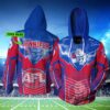 Western Bulldogs AFL Personalized New Lightning Custom 3D All Over Print Hoodie 1