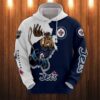 Winnipeg Jets Hoodie 3D Zip Hoodie 3D Cartoon Graphic Zip Hoodie for Fan Winnipeg Jets Hoodie 3D Zip Hoodie 3D Cartoon Graphic Zip Hoodie for Fan 0