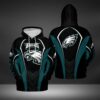 Personalized Philadelphia Eagles Nfl 3D All Over Print Zip Up Hoodie Option regular 1