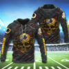 3D Skull Dallas Cowboys Hoodies Cheap Gifts for Fans 1