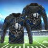 3D Skull Jacksonville Jaguars Hoodies Cheap Gifts for Fans 3D Skull Jacksonville Jaguars Hoodies Cheap Gifts for Fans 1