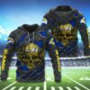 3D Skull Miami Dolphins Hoodies Cheap Gifts for Fans 1