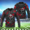 3D Skull Tennessee Titans Hoodies Cheap Gifts for Fans 1
