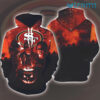 49ers Hoodie 3D Freddy Jason Michael Myers Pumpkin San Francisco 49ers Gift 0