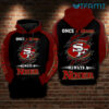 49ers Hoodie 3D Once A Niner Always A Niner San Francisco 49ers Gift 0