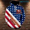 49ers Hoodie 3D USA Flag San Francisco 49ers Gift 49ers Hoodie 3D USA Flag San Francisco 49ers Gift 0