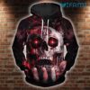 49ers Skull Hoodie 3D Hand Holding Skull San Francisco 49ers Gift 0