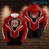49ers Zip Up Hoodie 3D Armor Design San Francisco 49ers Gift 0