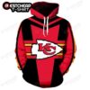 Affordable Kansas City Chiefs 3D All Over Print Zip Up Hoodie Affordable Kansas City Chiefs 3D All Over Print Zip Up Hoodie 1