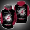 Always a Alabama Crimson Tide Fan 3D All Over Print Zip Hoodie Gifts For NCAA Fans 1