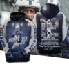 Andrew Luck 12 New England Patriots Thank You Hoodie Customizable 3D All Over Print Hoodie With Zip up Option 1