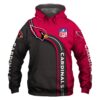 Arizona Cardinals Cute Design Hoodie Customizable 3D All Over Print Hoodie With Zip up Option 1