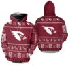 Arizona Cardinals NFL Hoodie Customizable 3D All Over Print Hoodie And Zip up Hoodie 1