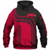 Arkansas Razorbacks Hoodie 3D Pullover and Zip Up Hoodies Gifts for Fans Arkansas Razorbacks Hoodie 3D Pullover and Zip Up Hoodies Gifts for Fans 1