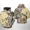 Army Black Knights NCAA Camo Veteran Hunting 3D All Over Print Hoodie Zip up Hoodie 1